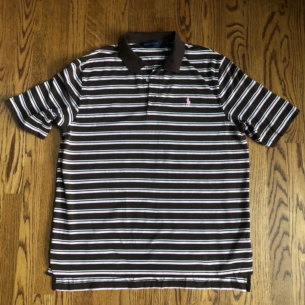 Polo Golf Striped Polo Shirt